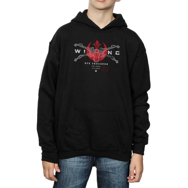 Star Wars Boys Rogue One X-Wing Red Squadron Hoodie