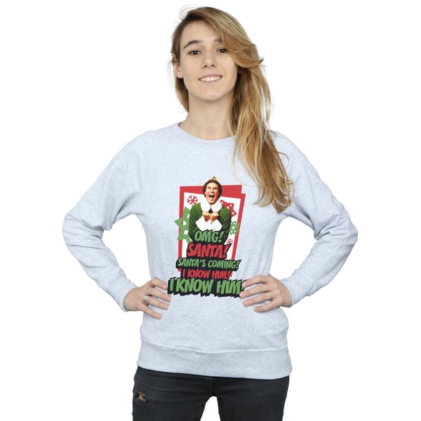 Elf Naisten OMG Santa -collegepaita