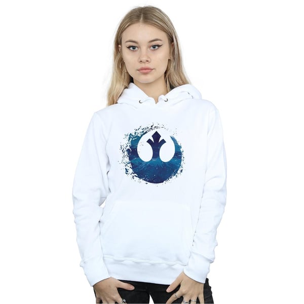 Star Wars: The Rise of Skywalker Womens/Ladies Star Wars The Rise Of Skywalker Resistance Symbol Wave Hoodie