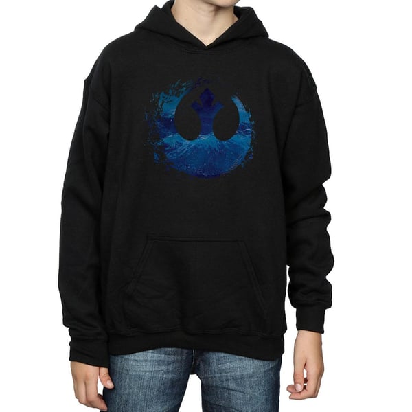 Star Wars: The Rise of Skywalker Boys Star Wars The Rise Of Skywalker Resistance Symbol Wave Hoodie