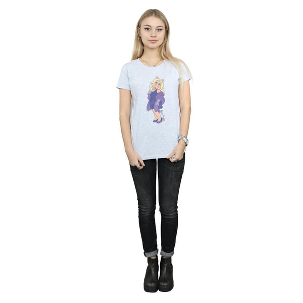 Disney Womens/Ladies The Muppets Classic Miss Piggy Cotton T-Shirt