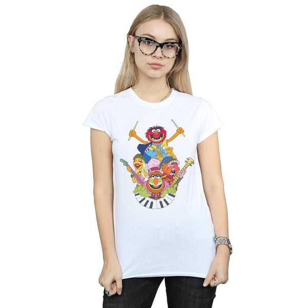 Disney Womens/Ladies The Muppets Dr Teeth And The Electric Mayhem Cotton T-Shirt