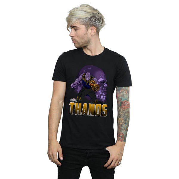 Avengers Infinity War Miesten Thanos Puuvilla T-paita