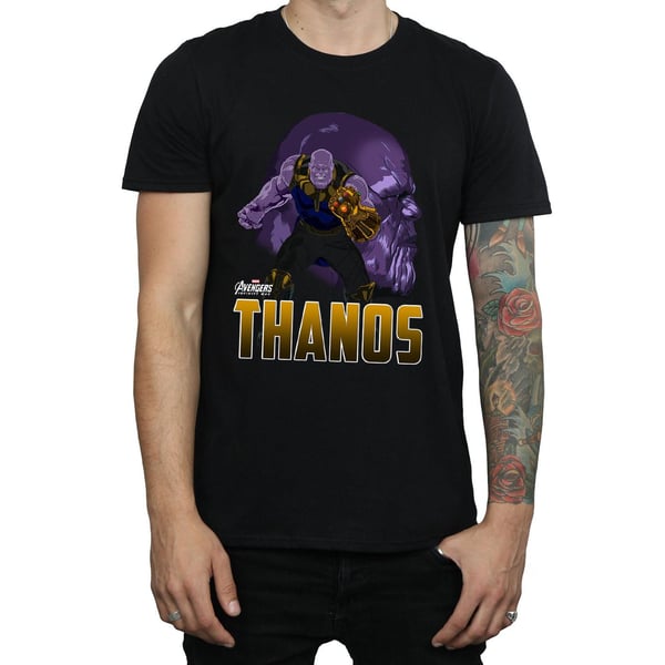 Avengers Infinity War Miesten Thanos Puuvilla T-paita
