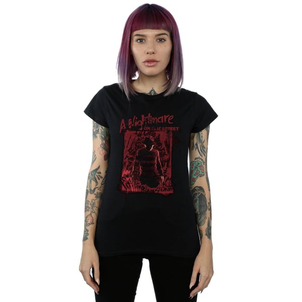 A Nightmare On Elm Street Womens/Ladies Freddy Silhouette Cotton T-Shirt