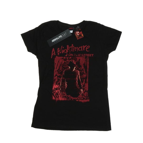 A Nightmare On Elm Street Womens/Ladies Freddy Silhouette Cotton T-Shirt