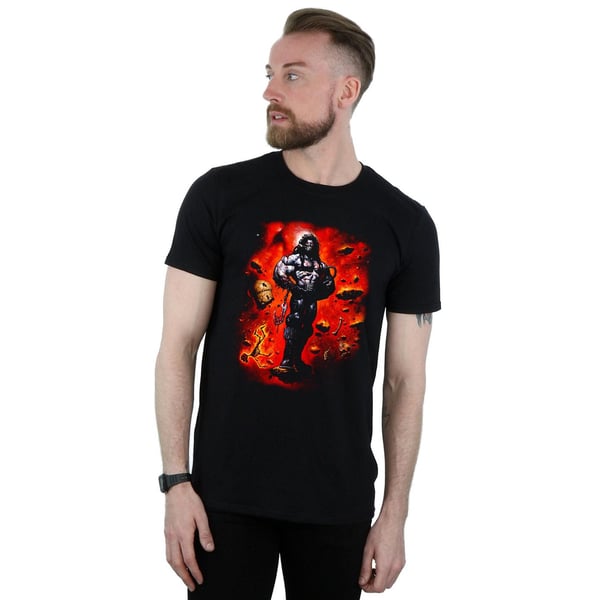 DC Comics Mens Lobo Cosmos T-Shirt