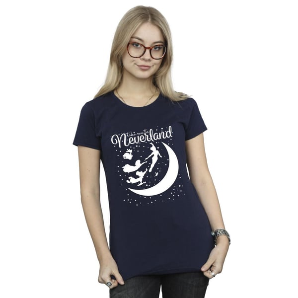 Disney Womens/Ladies Peter Pan Take Me To Neverland Cotton T-Shirt