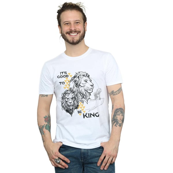 Disney Mens The Lion King Movie It´s Good To Be King T-Shirt