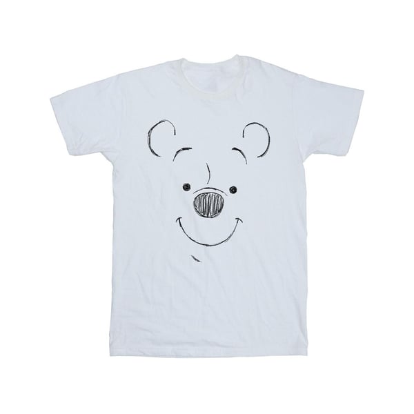 Disney Girls Winnie The Pooh Winnie The Pooh Face Cotton T-Shirt