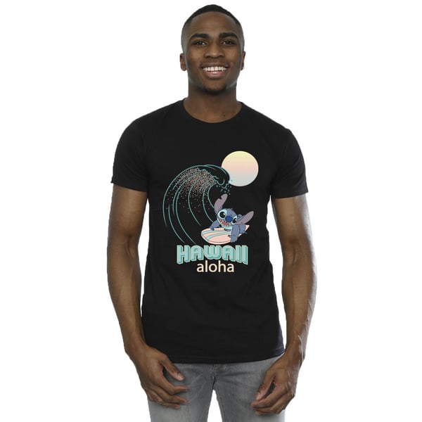 Disney Mens Lilo And Stitch Hawaii T-Shirt