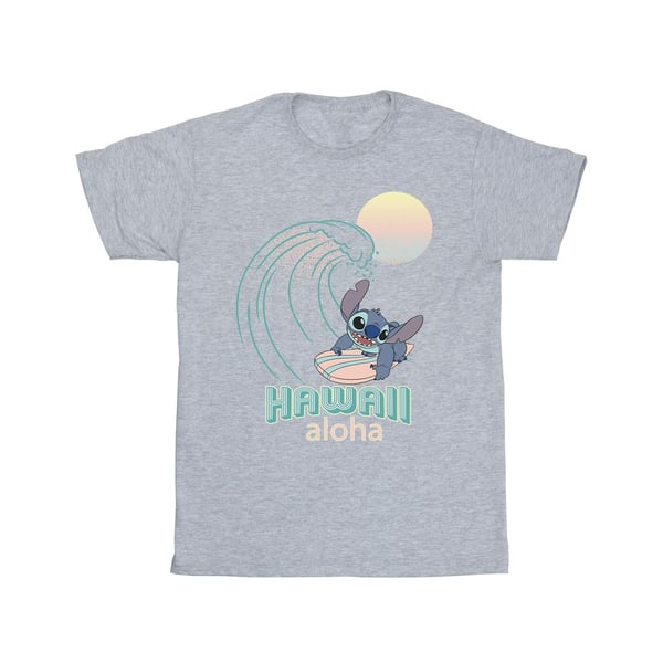 Disney Mens Lilo And Stitch Hawaii T-Shirt