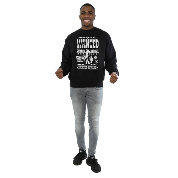 Disney Mens Toy Story Wanted Poster Sweatshirt