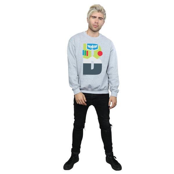 Disney Mens Alphabet B Is For Buzz Lightyear Sweatshirt