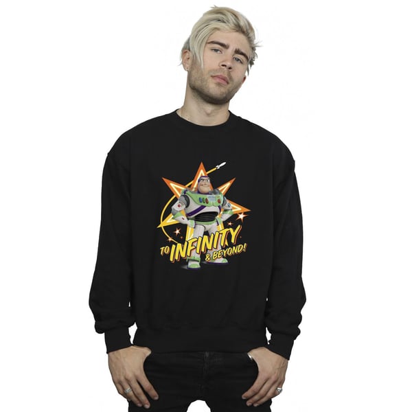 Disney Mens Toy Story Buzz To Infinity Sweatshirt