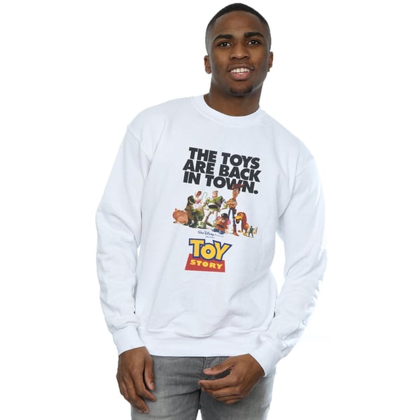 Disney Mens Toy Story Movie Poster Sweatshirt