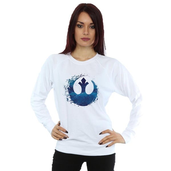 Star Wars: The Rise of Skywalker Womens/Ladies Star Wars The Rise Of Skywalker Resistance Symbol Wave Sweatshirt
