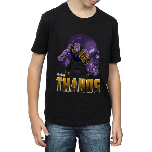 Avengers Infinity War Pojkar Thanos T-shirt i bomull