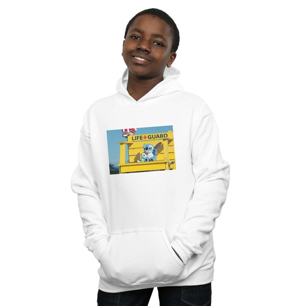 Disney Boys Lilo And Stitch Life Guard Hoodie