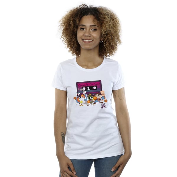 Space Jam: A New Legacy Womens/Ladies Team Cassette Cotton T-Shirt