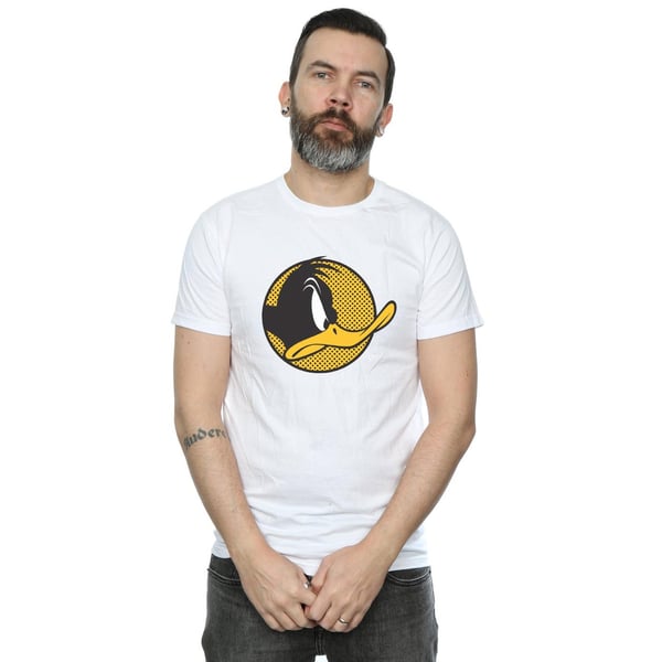 Looney Tunes Miesten Daffy Duck -pilkkuprofiili T-paita