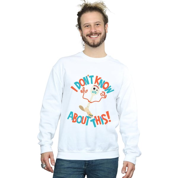 Disney Mens Toy Story 4 Forky I Dont Know About This Sweatshirt