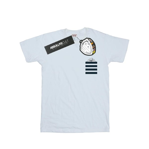 Looney Tunes Miesten Taz Stripes Faux Pocket T-paita Looney Tunes Miesten Taz Stripes Faux Pocket T-paita