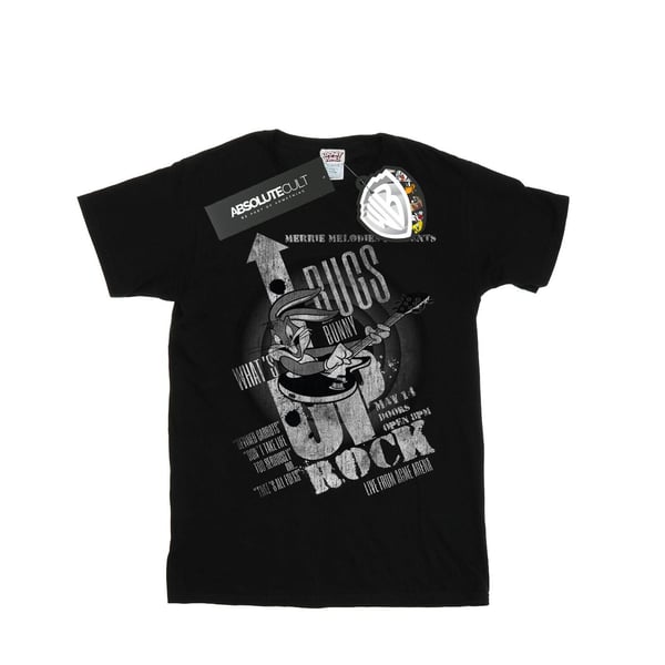 Looney Tunes Mens Bugs Bunny What´s Up Rock T-Shirt