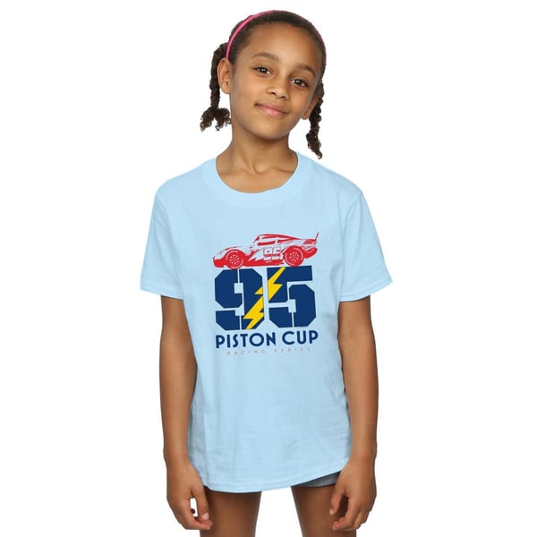 Disney Girls Cars Piston Cup 95 Cotton T-Shirt