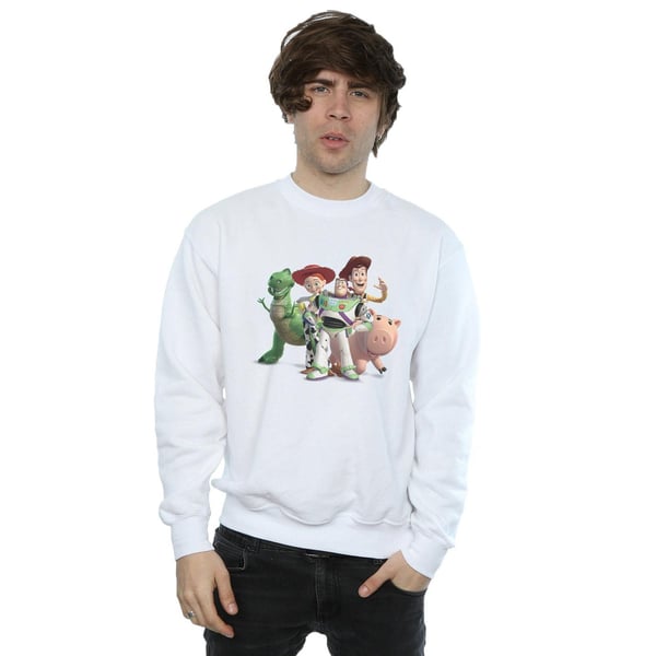 Disney Mens Toy Story 4 Group Sweatshirt