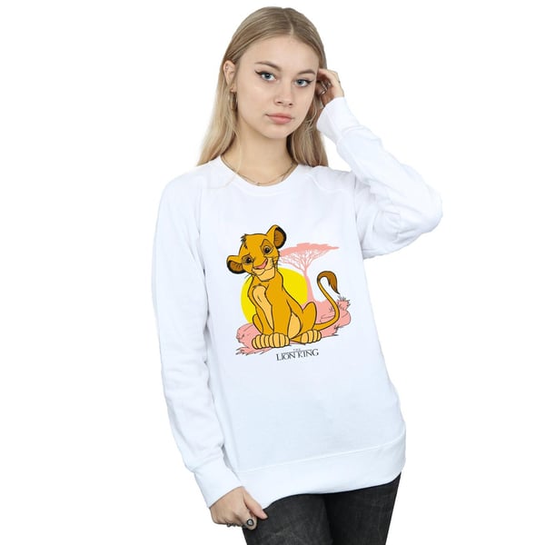 Disney Womens/Ladies The Lion King Simba Pastel Sweatshirt