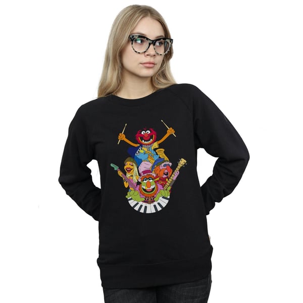 Disney Womens/Ladies The Muppets Dr Teeth And The Electric Mayhem Sweatshirt