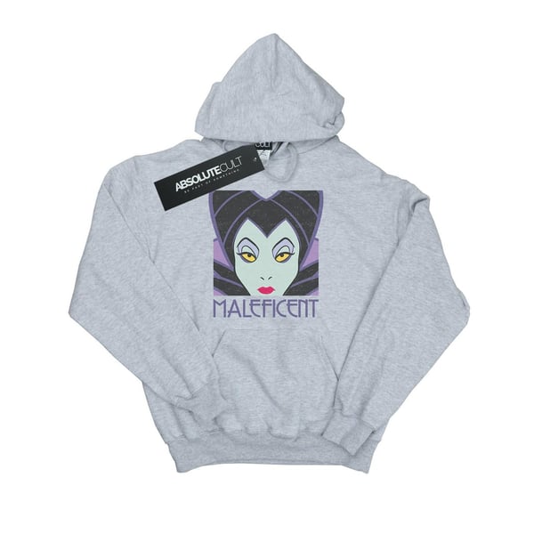 Disney Womens/Ladies Maleficent Cropped Head Hoodie