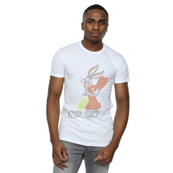 Looney Tunes Mens Bugs Bunny Yummy Easter T-Shirt