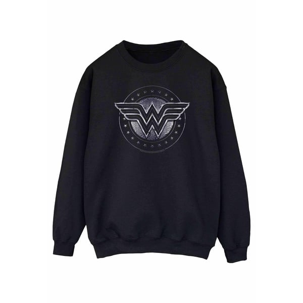 DC Comics Dam/Kvinnor Wonder Woman Star Shield Sweatshirt