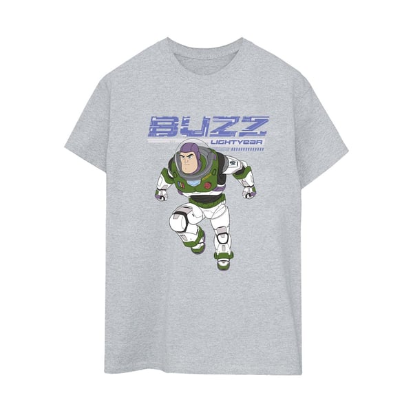 Disney Womens/Ladies Lightyear Buzz Jump To Action Cotton Boyfriend T-Shirt