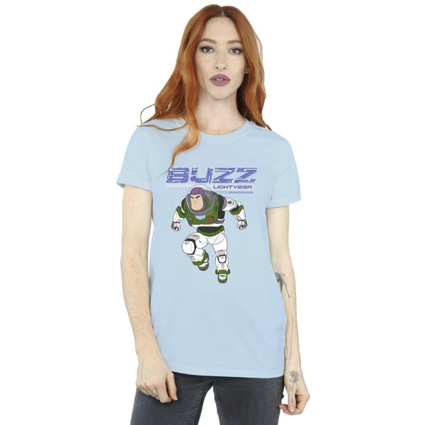Disney Womens/Ladies Lightyear Buzz Jump To Action Cotton Boyfriend T-Shirt
