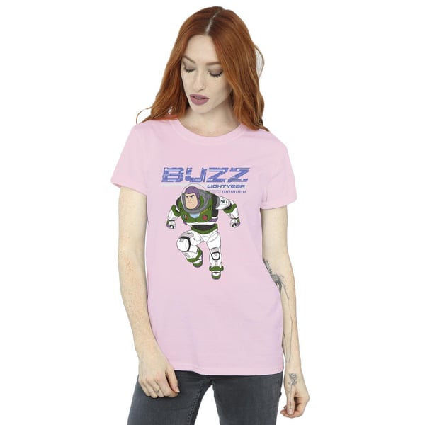 Disney Womens/Ladies Lightyear Buzz Jump To Action Cotton Boyfriend T-Shirt