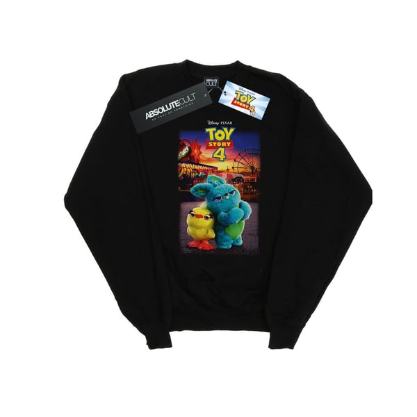 Disney Mens Toy Story 4 Ducky And Bunny Poster Sweatshirt