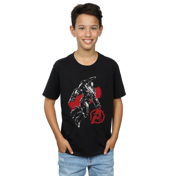 Marvel Boys Avengers Endgame Mono War Machine T-paita