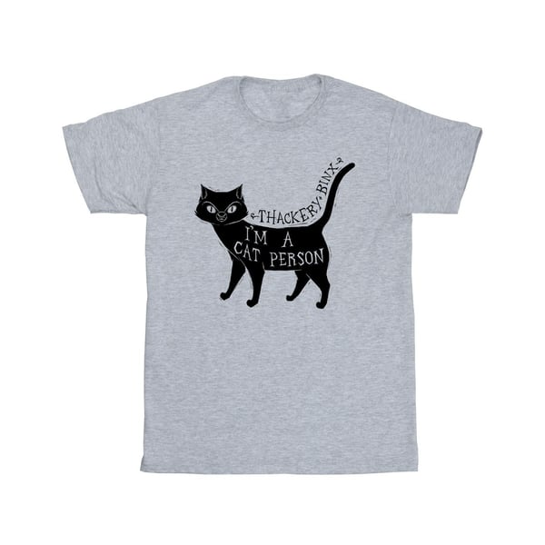 Disney Girls Hocus Pocus A Cat Person T-shirt i bomull