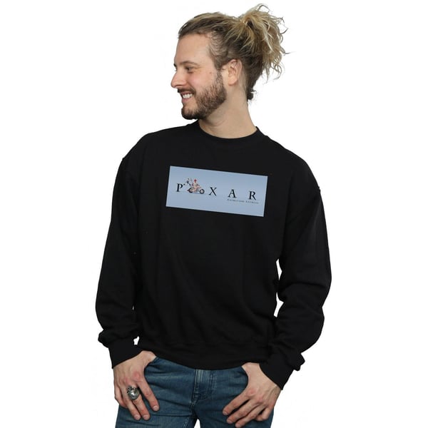 Disney Mens Toy Story 4 Duke Caboom Pixar Studios Logo Sweatshirt