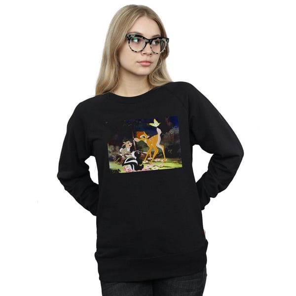 Disney Womens/Ladies Bambi Tail Butterfly Still Sweatshirt