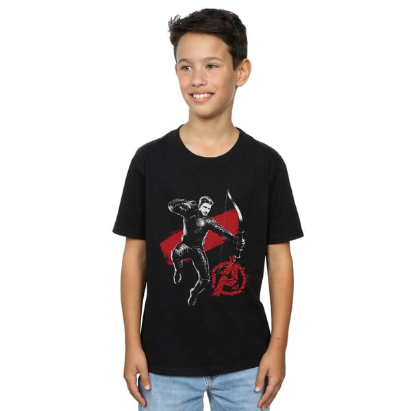 Marvel Boys Avengers Endgame Mono Hawkeye T-paita