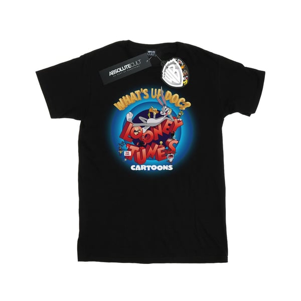 Looney Tunes Mens Cartoons What´s Up Doc Circle T-Shirt