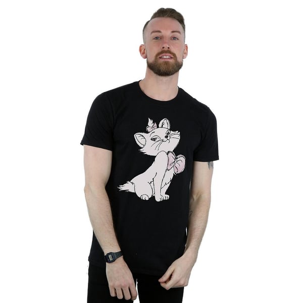 Aristocats Miesten Marie Puuvilla T-paita