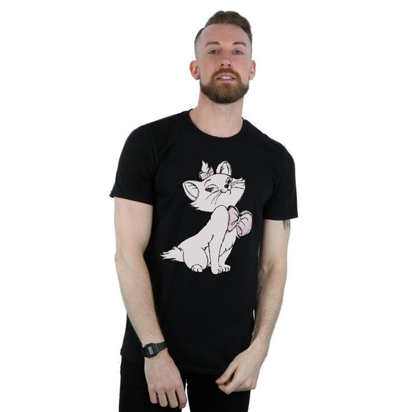 Aristocats Miesten Marie Puuvilla T-paita
