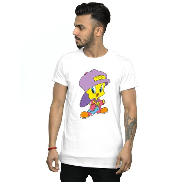 Looney Tunes Mens Tweety Pie Hip Hop T-Shirt