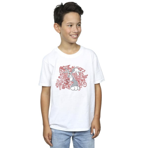 Looney Tunes Boys ACME Doodles Bugs Bunny T-Shirt