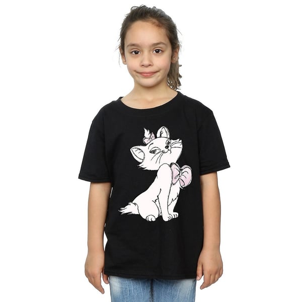Aristocats Tyttöjen Marie Puuvilla T-paita